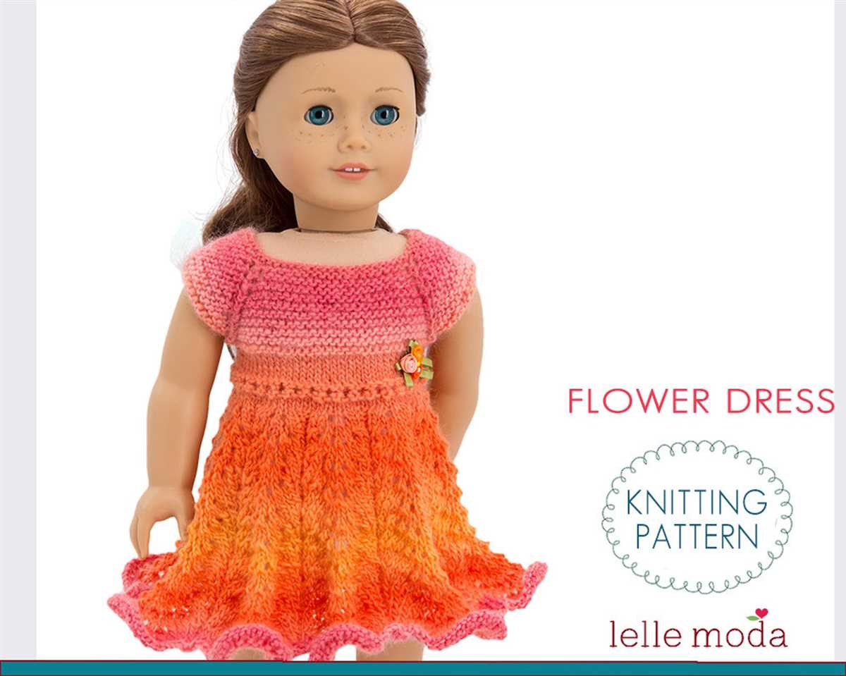 18 inch dolls clothes knitting patterns