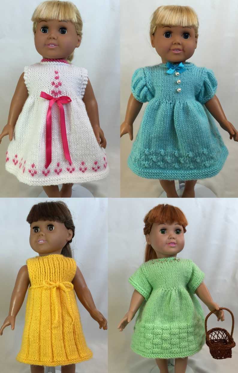 18 inch dolls clothes knitting patterns