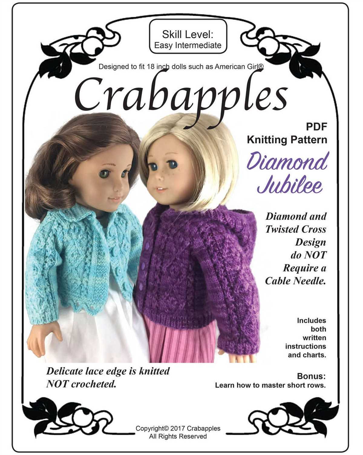 18 doll knitting patterns