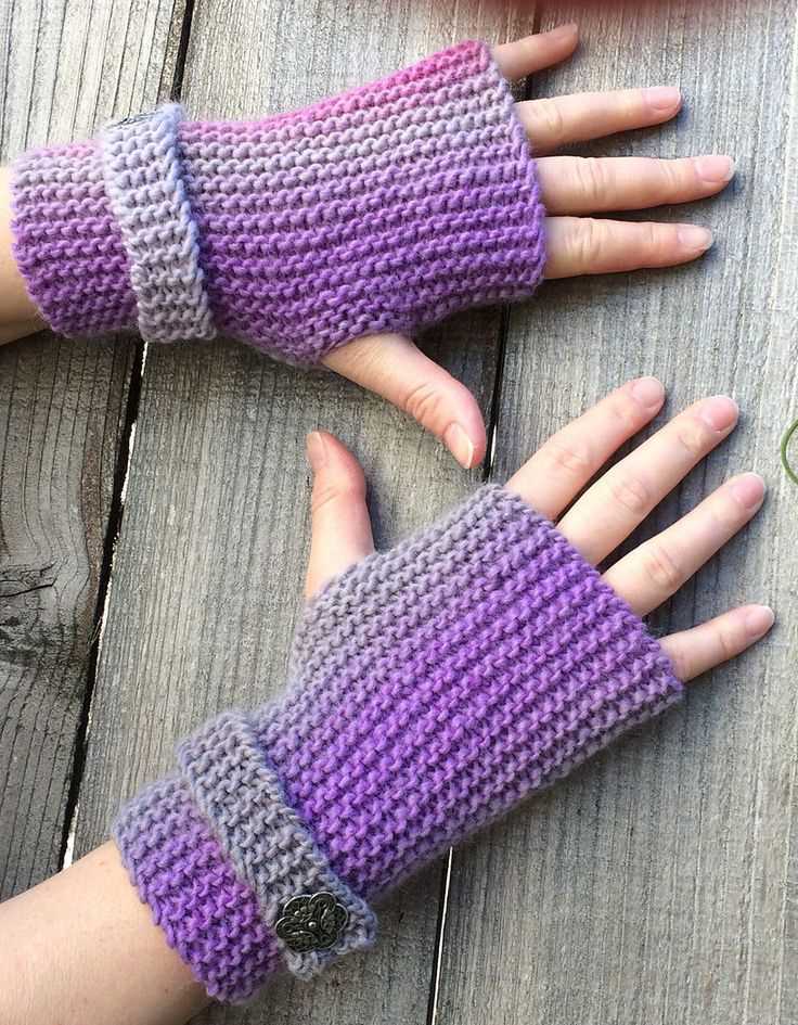 2 needle fingerless gloves knitting pattern