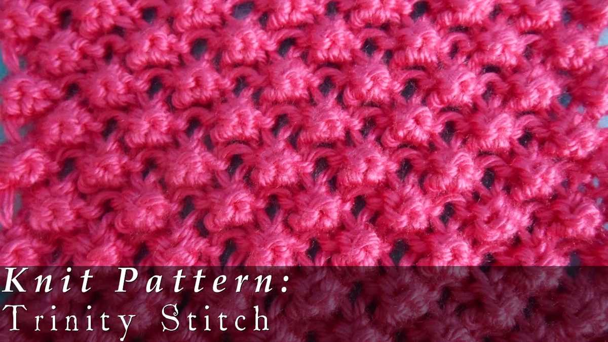 Dive into the World of Knitting Stitches with YouTube Patterns Youtube knitting stitches patterns
