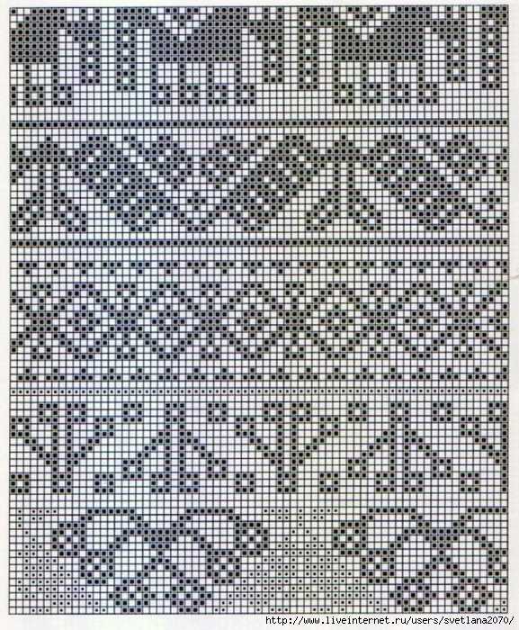 Folk knitting patterns