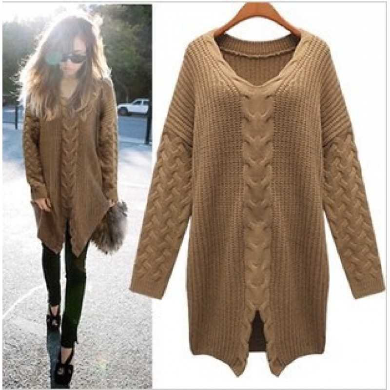 Long chunky cardigan knitting pattern
