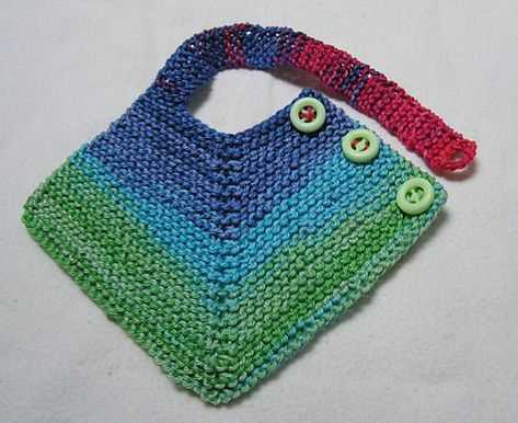 Knitted bib pattern free