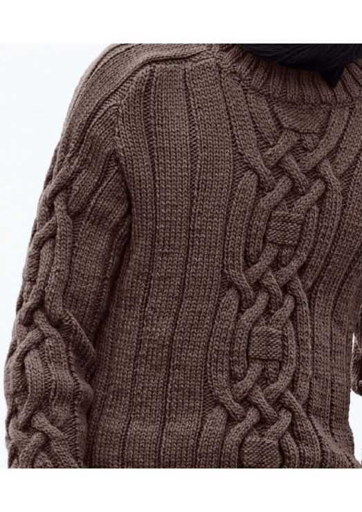 Cable knit jumper pattern