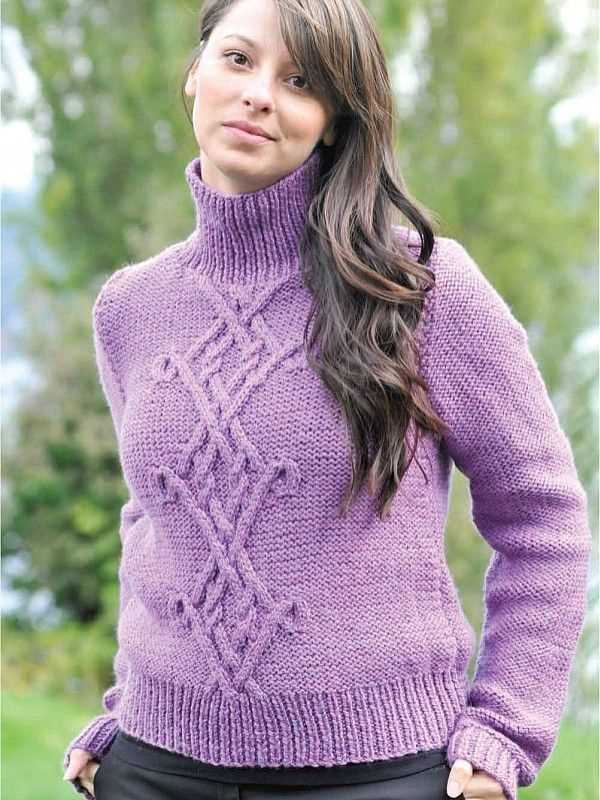Womens jumper knitting patterns