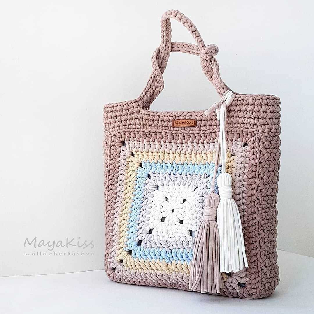 Knit lunch bag pattern