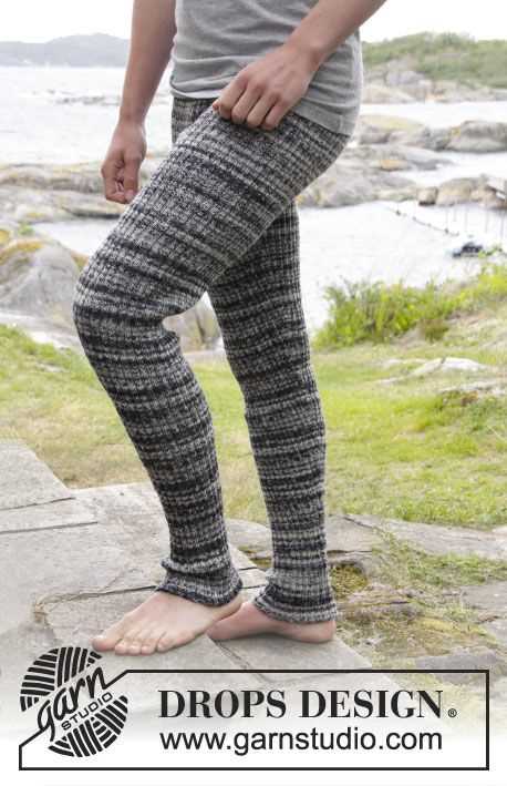 Men's knitted pants pattern