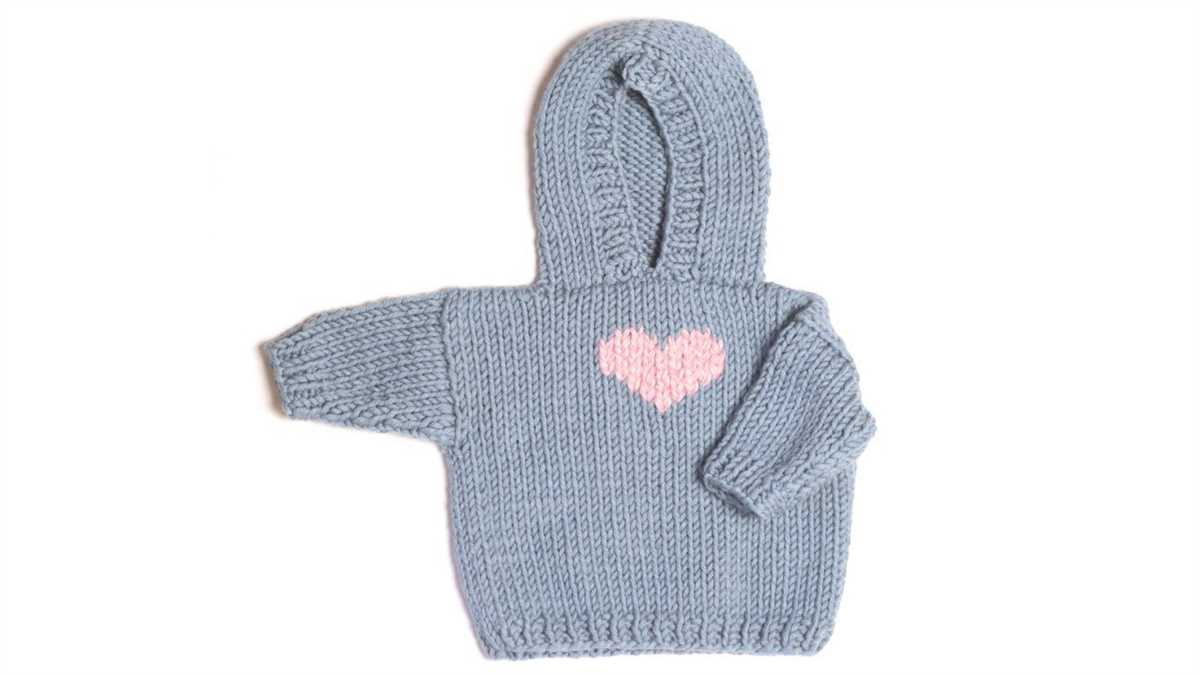 Knitted hoodie pattern women's free
