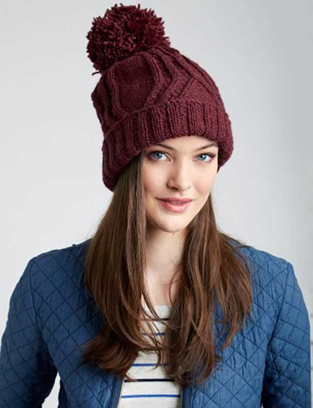 Classic knit hat pattern
