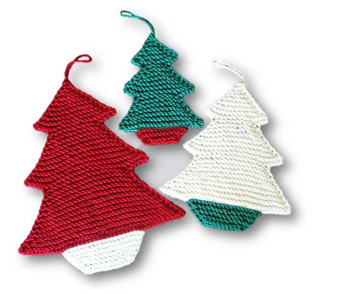 Knit garland pattern