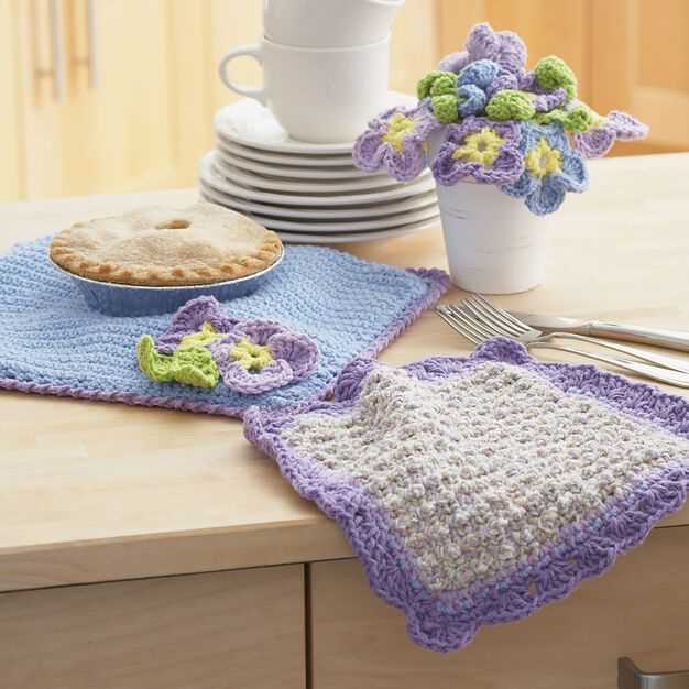 Knitted pot holder patterns free
