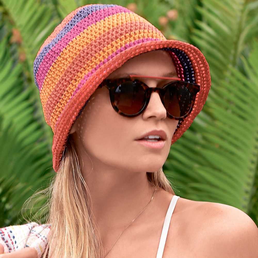 Knit summer hat pattern