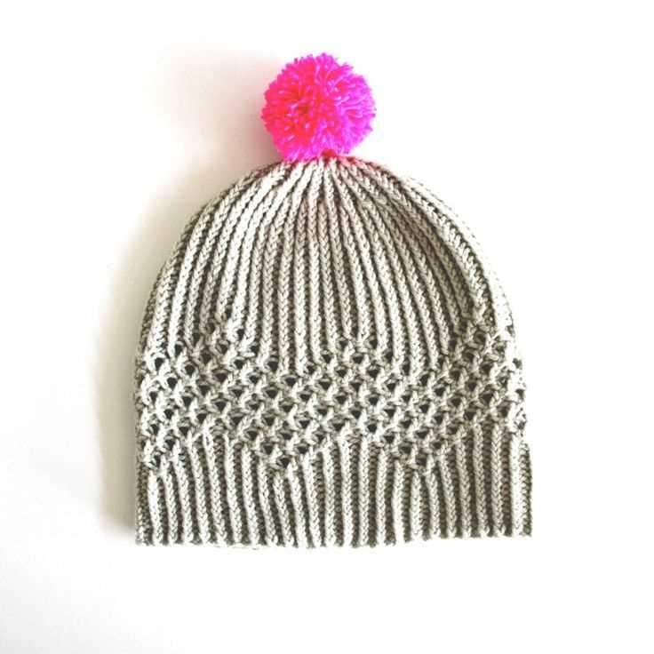 3 color knit hat pattern