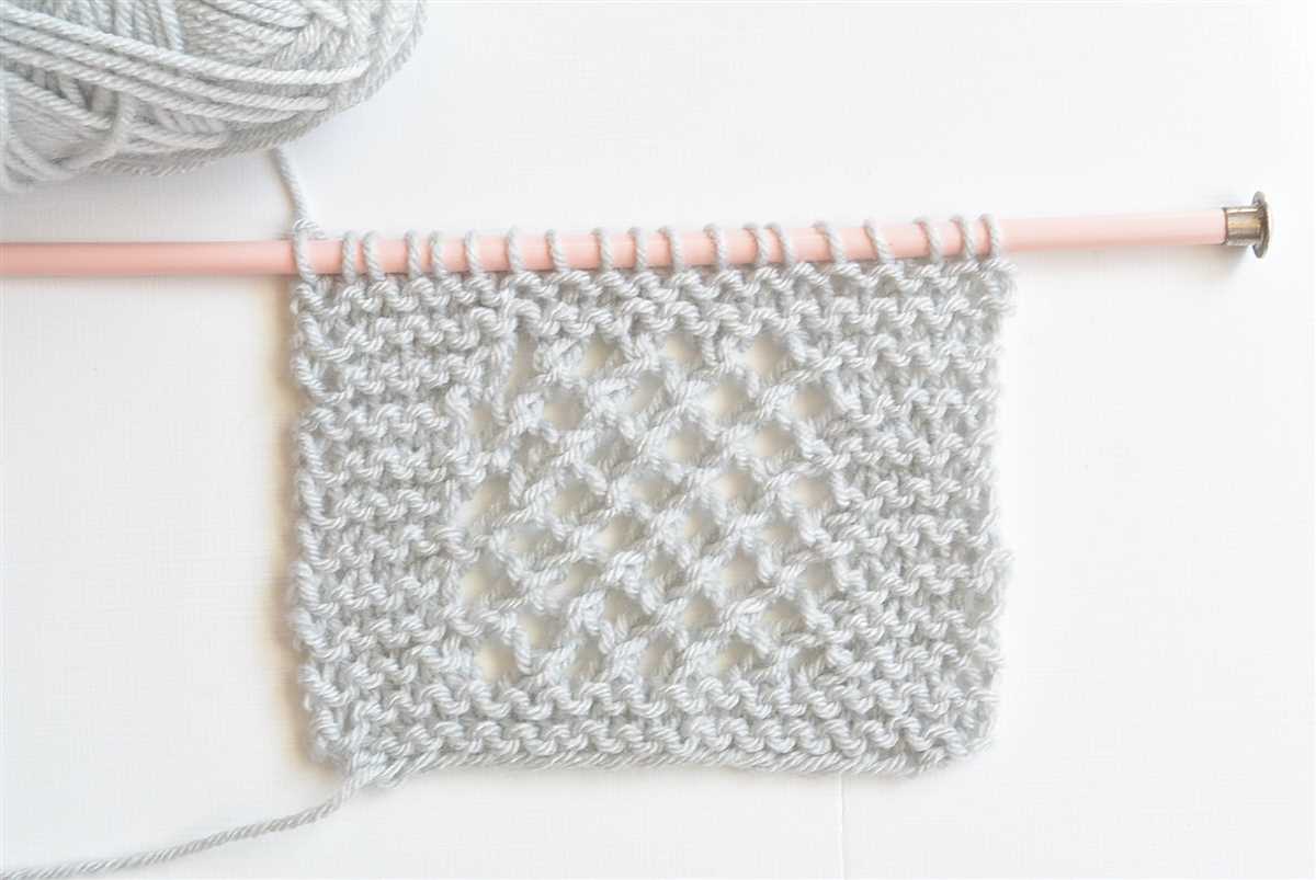 Knitting cable pattern