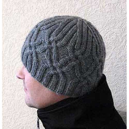 Men's double knit hat pattern free