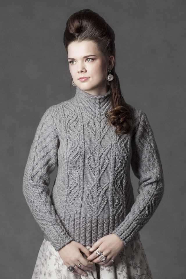 Tudor rose knitting pattern