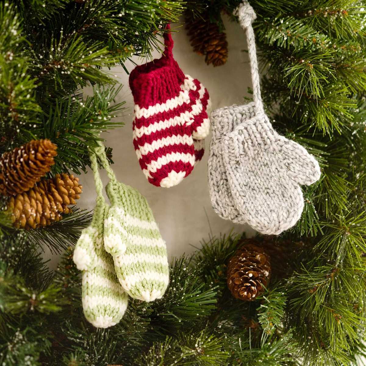Christmas tree free knitting pattern