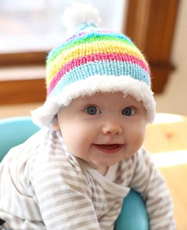 Free knitting pattern baby hat