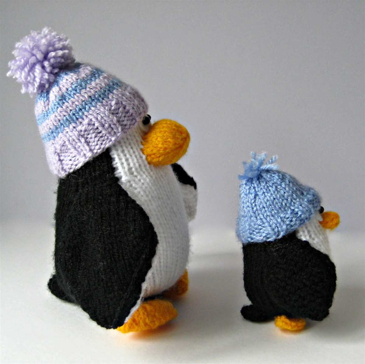 Penguin knitting pattern