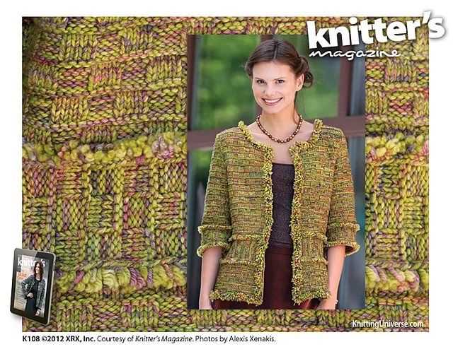 Chanel jacket knitting pattern