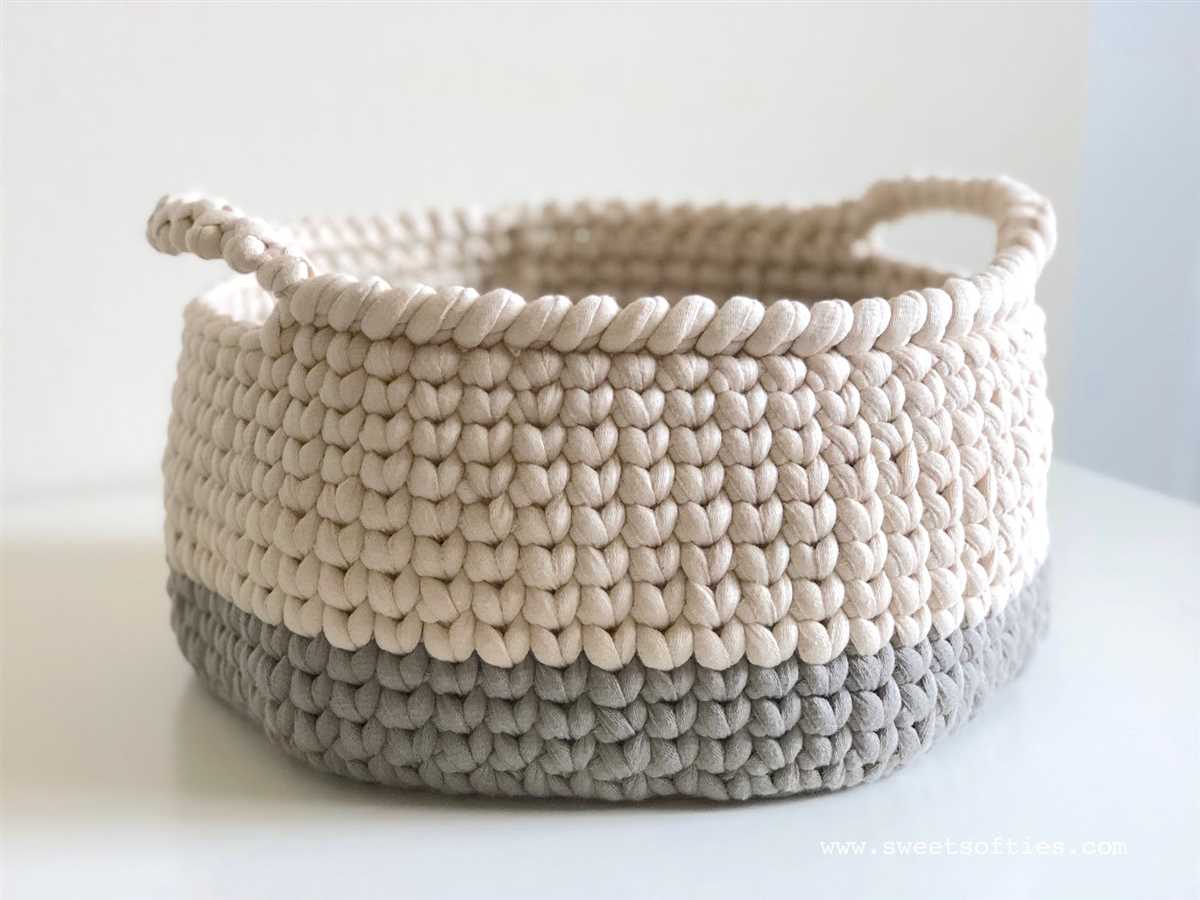 Basket pattern knitting