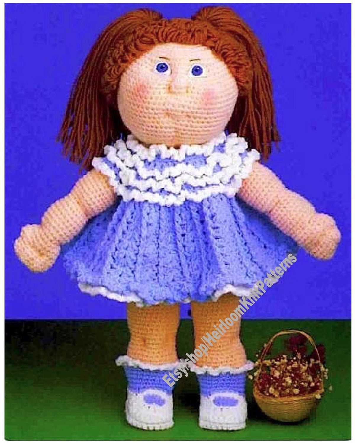 Free cabbage patch doll knitting patterns