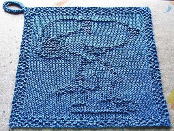 Knitted animal dishcloth patterns