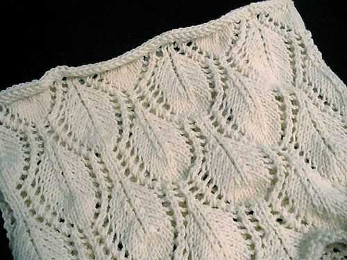 Lace cowl knitting pattern