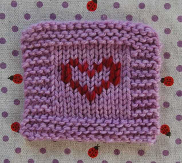 Heart sweater knitting pattern free