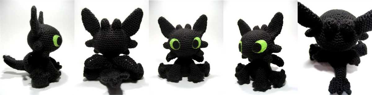 How to train your dragon knitting pattern