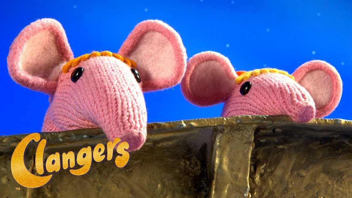 Clangers sky moo knitting pattern
