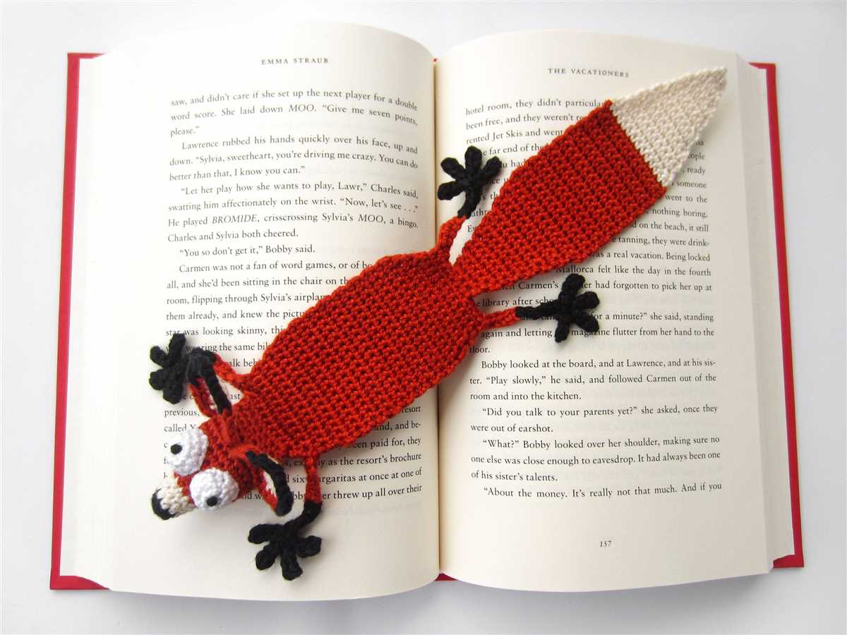 Knitted animal bookmark patterns free