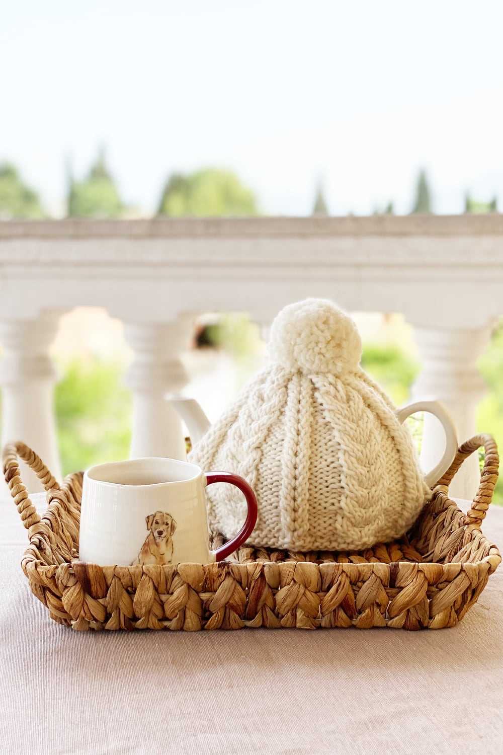 2 cup teapot cosy knitting pattern