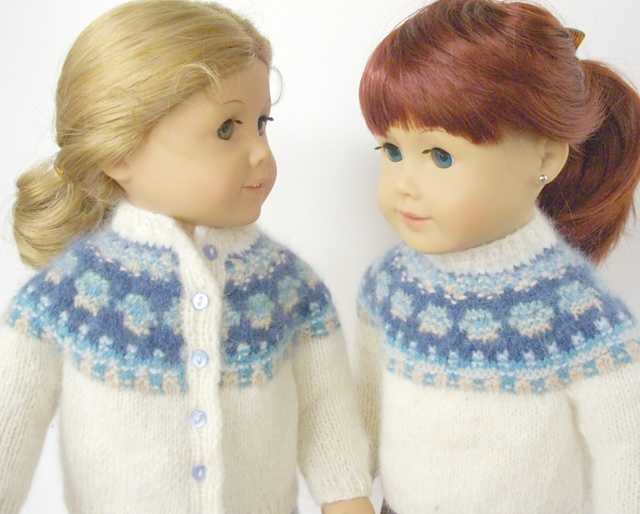 18 doll knitting patterns