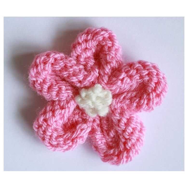 Free knitted flower patterns