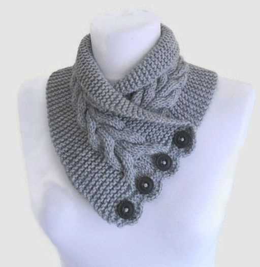 Men's neck warmer knitting pattern free