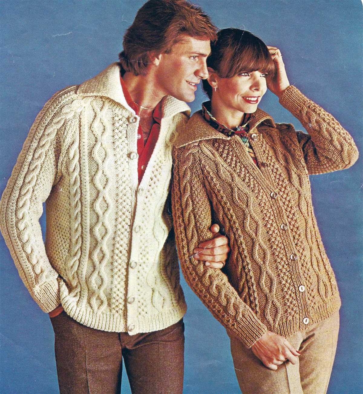 Free mens aran cardigan knitting patterns