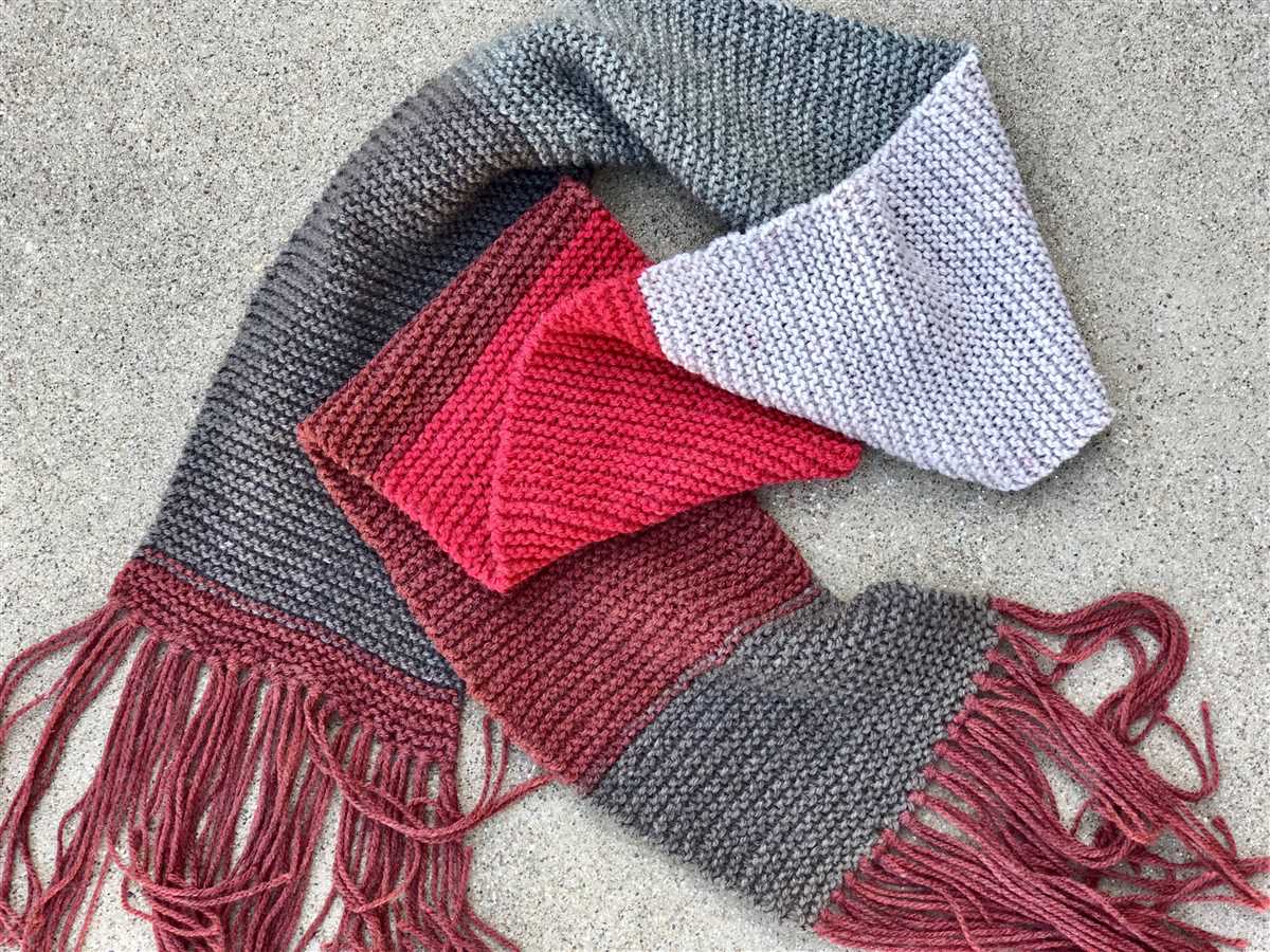 Knitting scarf patterns for beginners