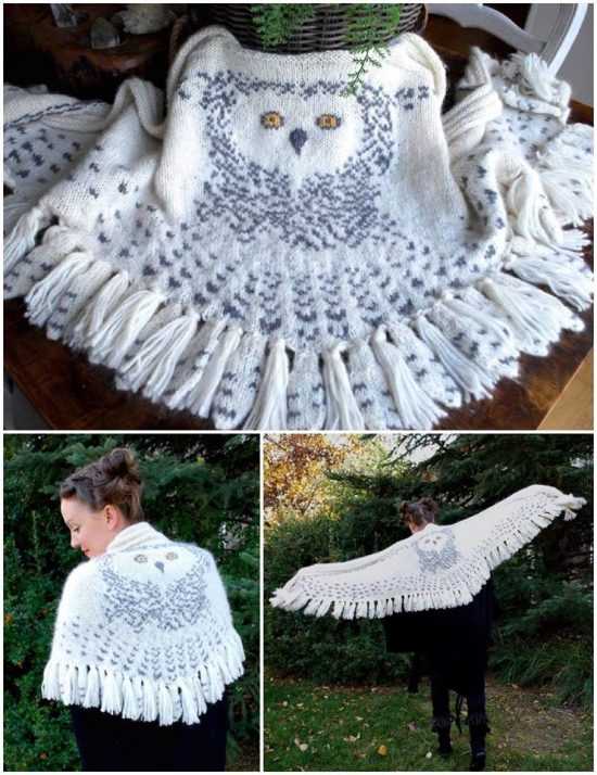 Hedwig owl knitting pattern