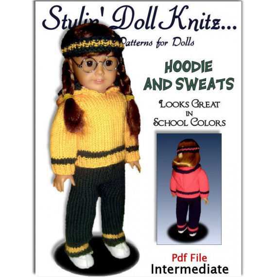 Knitted doll clothes patterns for 18 inch dolls