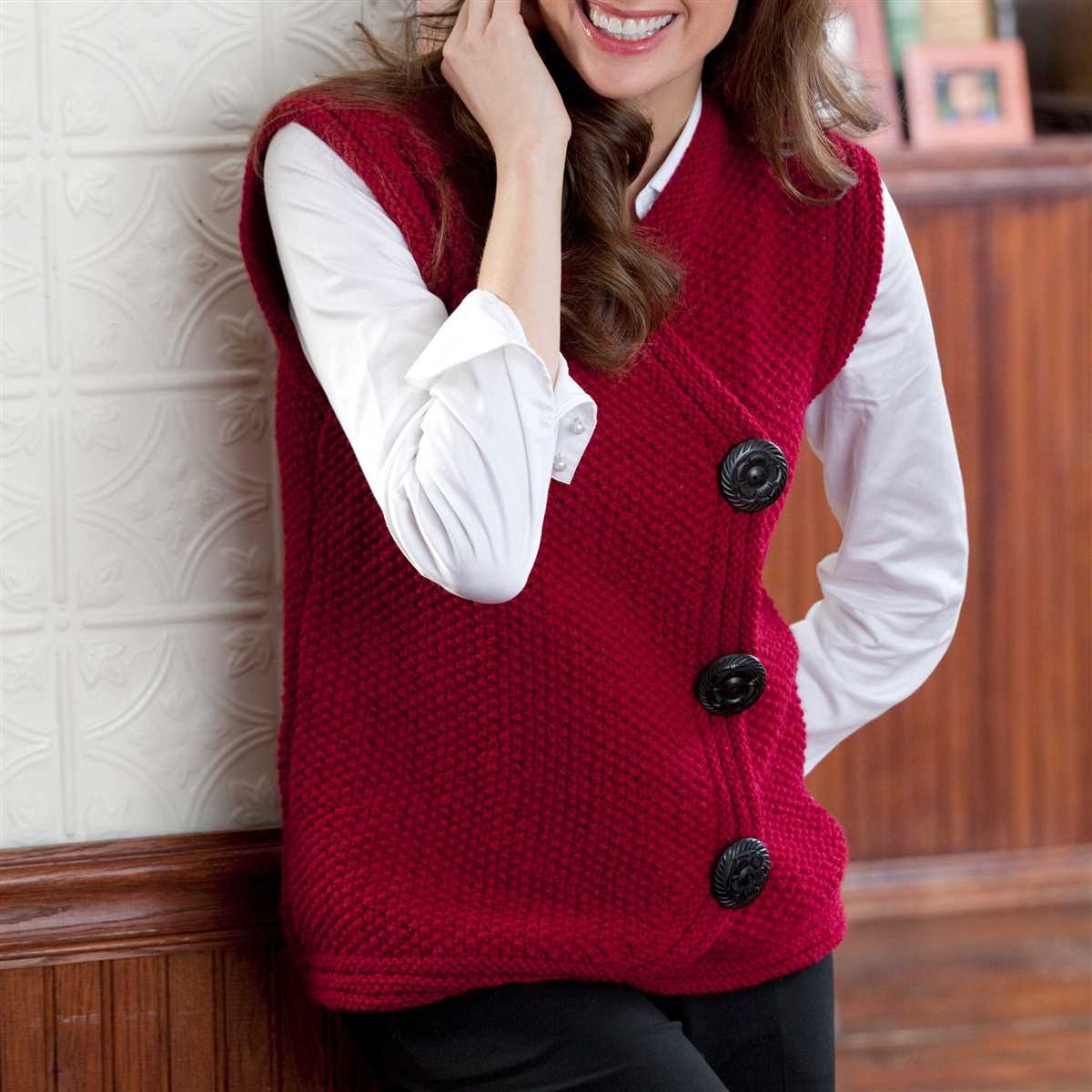 Knitting vest pattern