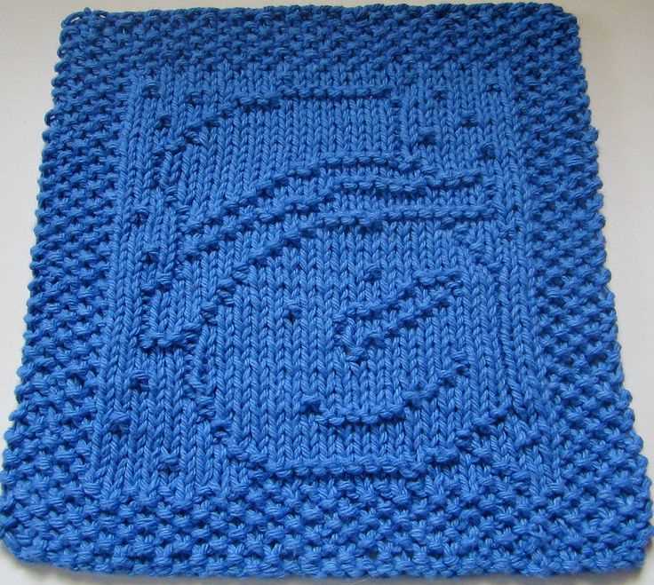 Free christmas knitted dishcloth patterns