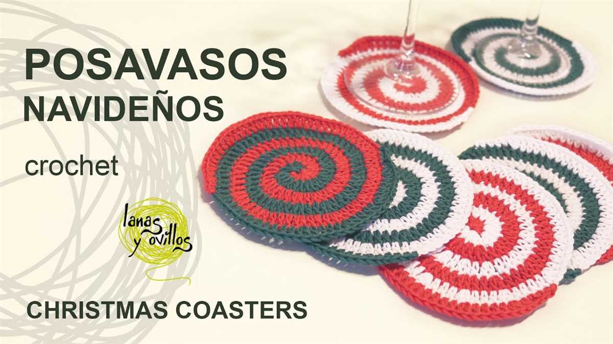 Knitted christmas coaster patterns