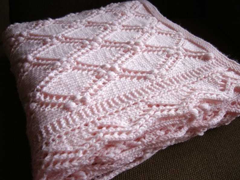 Baby blanket knitting patterns free downloads