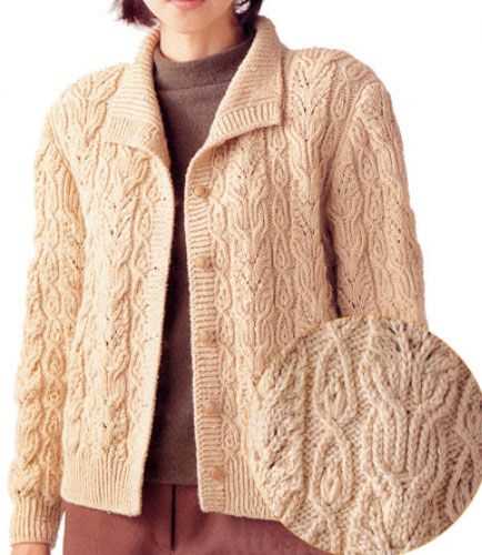 Ladies aran knitting patterns