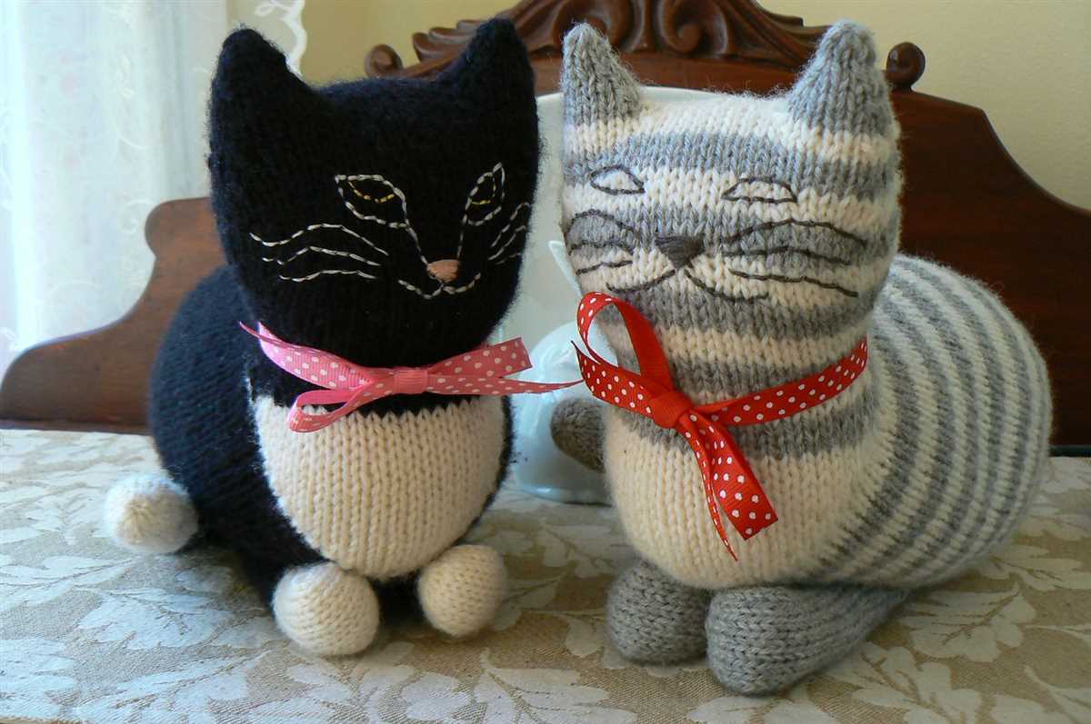 Knitted cat toy patterns