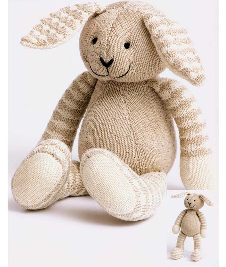 Free knitting pattern for bunny rabbit