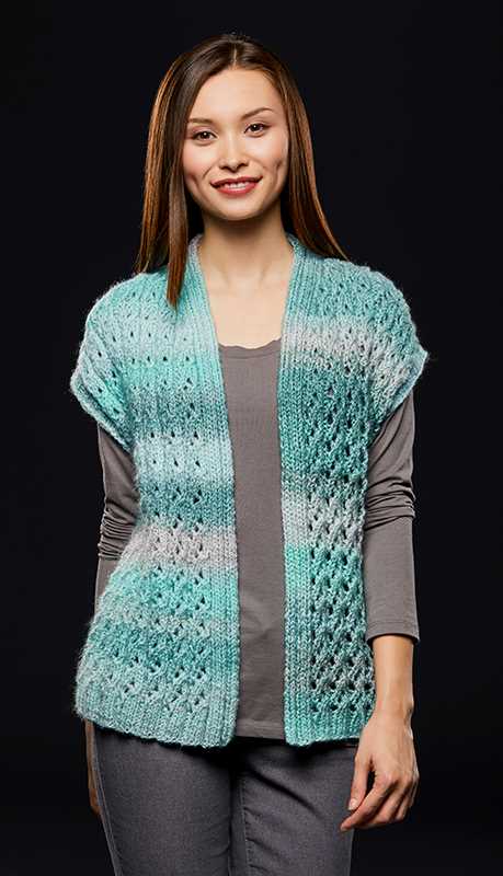 Knit vest pattern womens