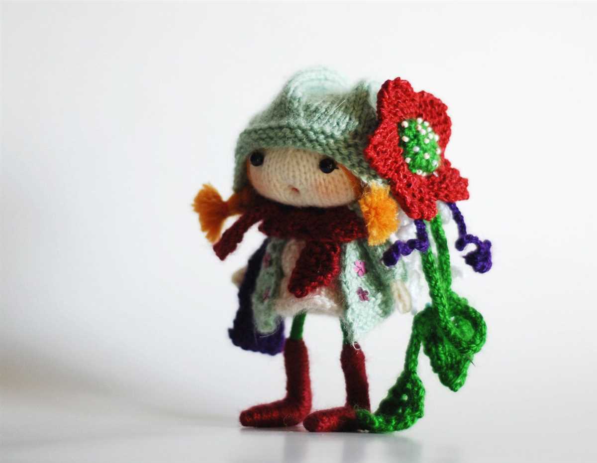 Free knitting patterns for small dolls